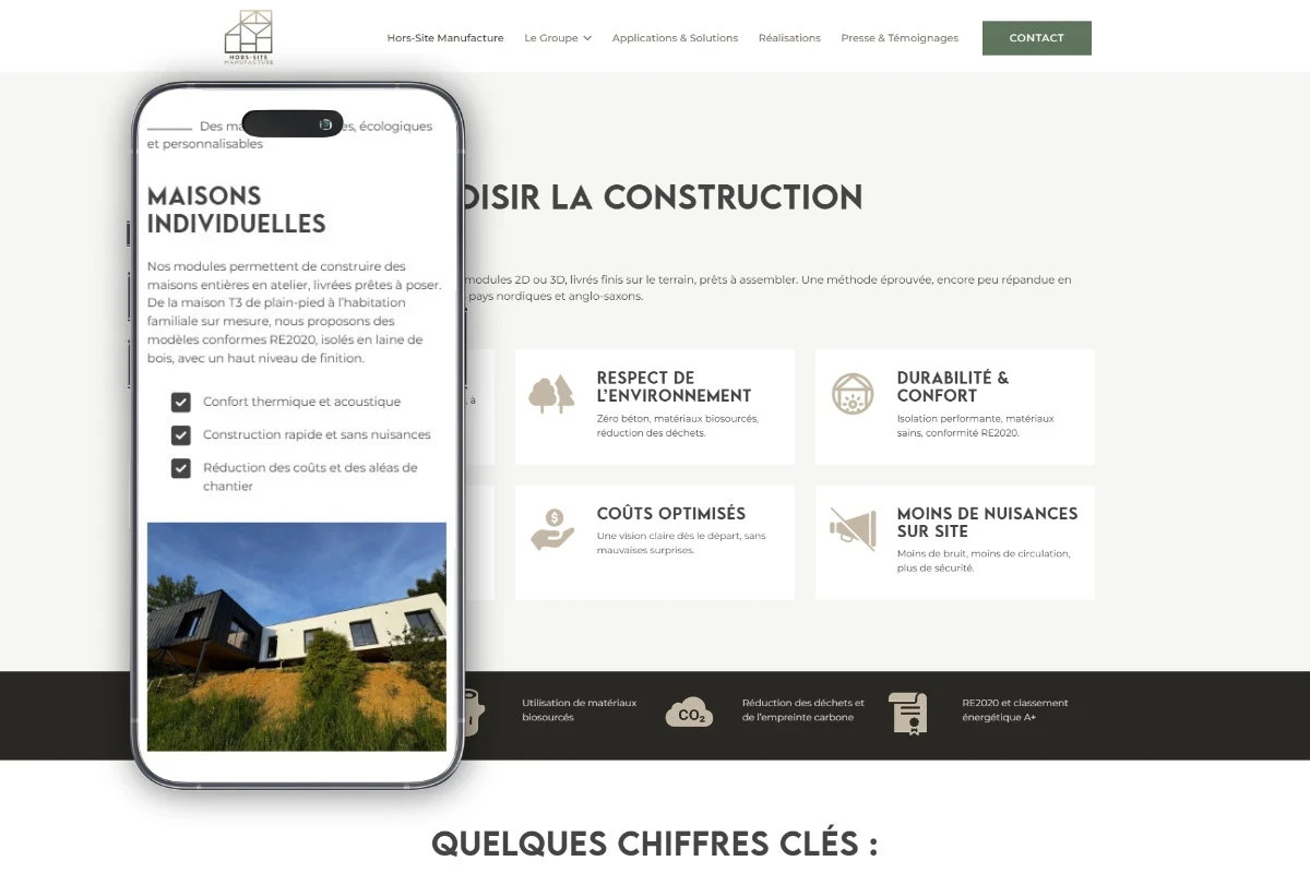 Hors Site Manufacture