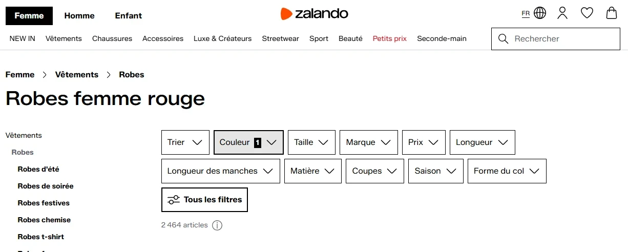 robe rouge title h1